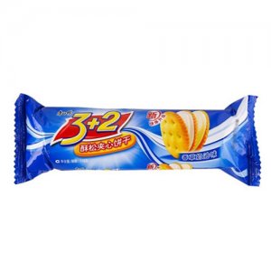 康師傅3+2酥脆夾心餅干香草奶油味