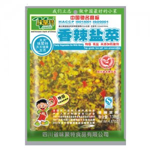 味聚特香辣鹽菜
