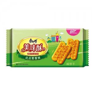 康師傅美味酥香蔥咸餅干85g