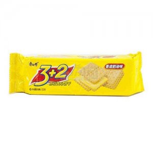 康師傅蘇打餅干香濃奶油味125g