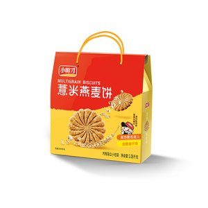 小帥才薏米燕麥餅手提禮盒1.08kg