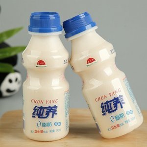 愛心牛純養(yǎng)0脂肪原味乳酸菌飲品340ml×12瓶