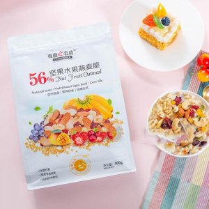 有良心食坊 堅(jiān)果水果燕麥脆400g