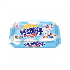 華夏百分條狀餅干鈣奶餅干