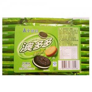 太平盛食500g檸檬味夾心餅干