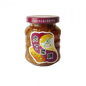 雙炯肉丁菜脯180克