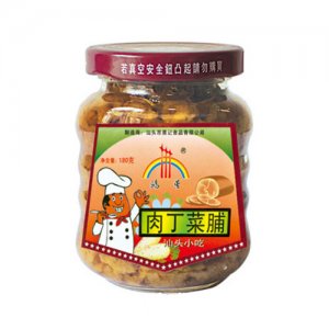 鴻星肉丁菜脯180克