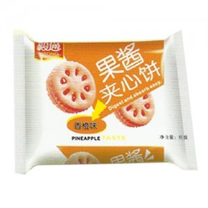 毅通果醬夾心餅香橙味