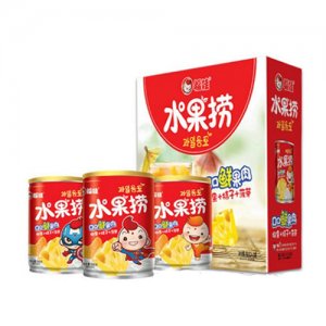 福娃水果撈268gx12整箱裝水果罐頭