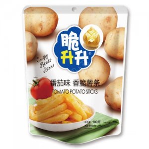 脆升升薯?xiàng)l番茄味100g