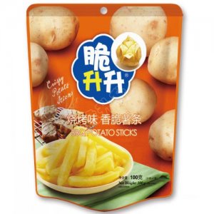 脆升升薯?xiàng)l燒烤味100g