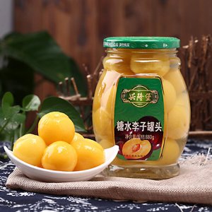 興隆堡李子罐頭-880g