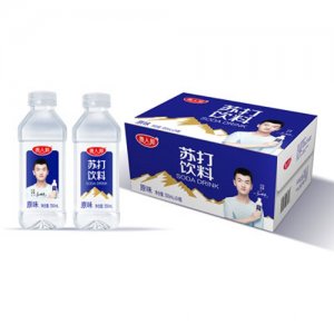 共品樂(lè)貴人邦蘇打飲料原味350mlX24