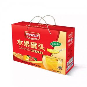 真心伙伴水果罐頭禮品系列260g×12瓶