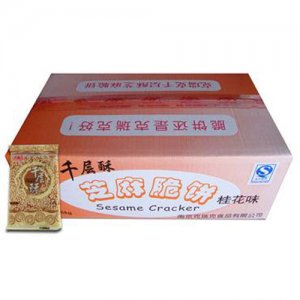 克瑞克芝麻脆餅桂花味