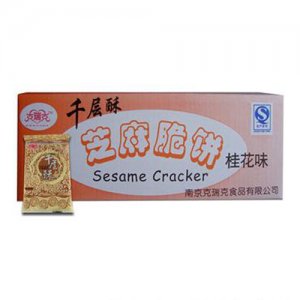 克瑞克芝麻脆餅桂花味箱