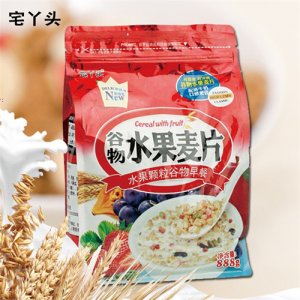 宅丫頭谷物水果燕麥片888g