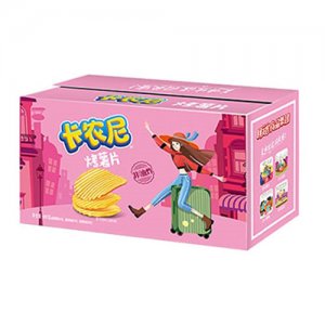 回頭客卡農(nóng)尼烤薯片辣口味600克箱裝