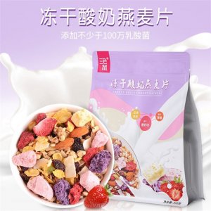 三色鼠凍干酸奶麥片350g