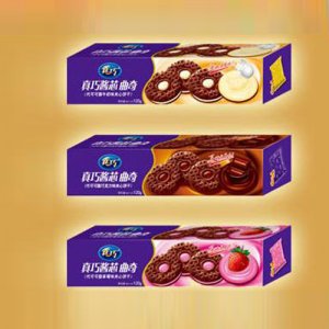 真巧醬芯曲奇盒裝120g