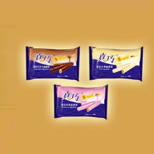 真巧涂層蛋卷袋裝180g