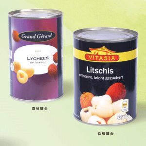 萬士利荔枝罐頭