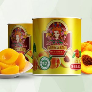 棒師傅糖水半邊黃桃罐頭（精選）