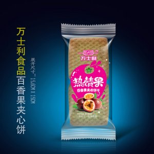 萬士利百香果夾心餅干