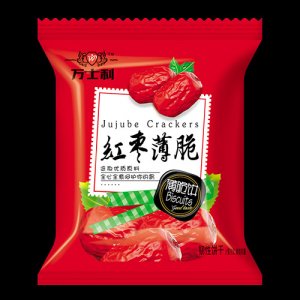 萬士利紅棗薄脆餅干