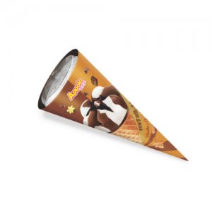 阿波羅甜筒（雙色）-香草味+巧克力味