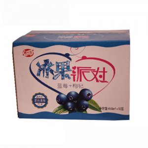 酷e百冰果派對(duì)藍(lán)莓+枸杞混合果味汽水
