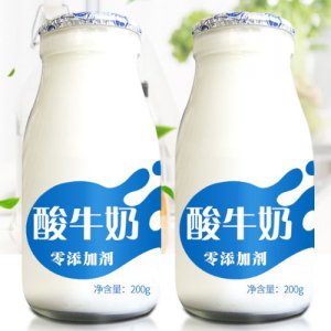 三劍客原味酸奶（瓶裝）