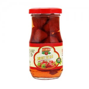 紅派司草莓罐頭245克