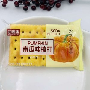 潤德康南瓜味梳打發(fā)酵餅干