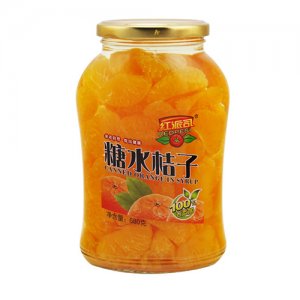 紅派司桔子罐頭680克