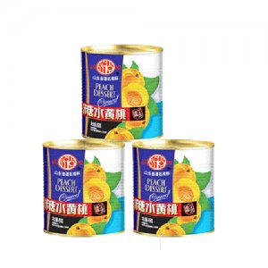 金大地食品糖水黃桃罐頭