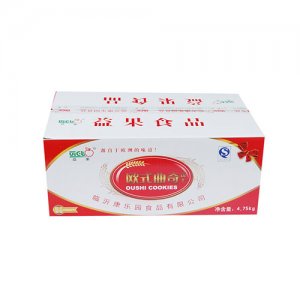 益果歐式曲奇餅干箱裝