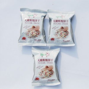 益果無糖粗糧餅干黑芝麻味