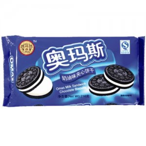 應(yīng)得利奧瑪斯奶油味夾心餅干216克