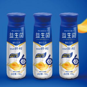 三劍客黃桃燕麥酸奶飲品（PE瓶裝）