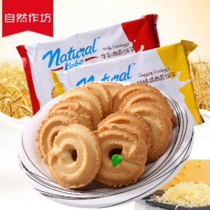 平治牛乳曲奇餅干300克