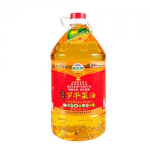 醇自然菜籽油一級5LPET瓶裝