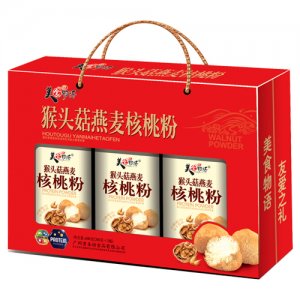 美食物語(yǔ)猴頭菇燕麥核桃粉禮盒