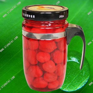 喜友來(lái)草莓罐頭608g