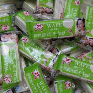 旺杰香蕉威化餅干