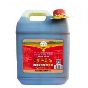 醇自然菜籽油小榨10LPET瓶裝