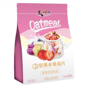 美食物語(yǔ)堅(jiān)果水果麥片袋裝400g