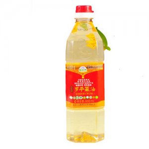 醇自然菜籽油一級0.9LPET瓶裝