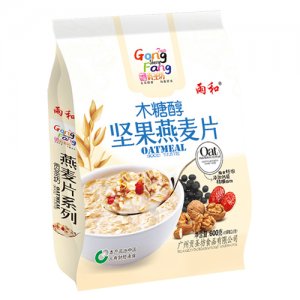 雨和木糖醇堅果燕麥片袋裝600g