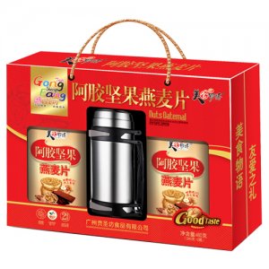 美食物語(yǔ)阿膠堅(jiān)果燕麥片禮盒